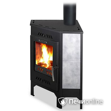 Печь-камин УЗПО Бранденбург Угловой с прямой дверкой в Бердске